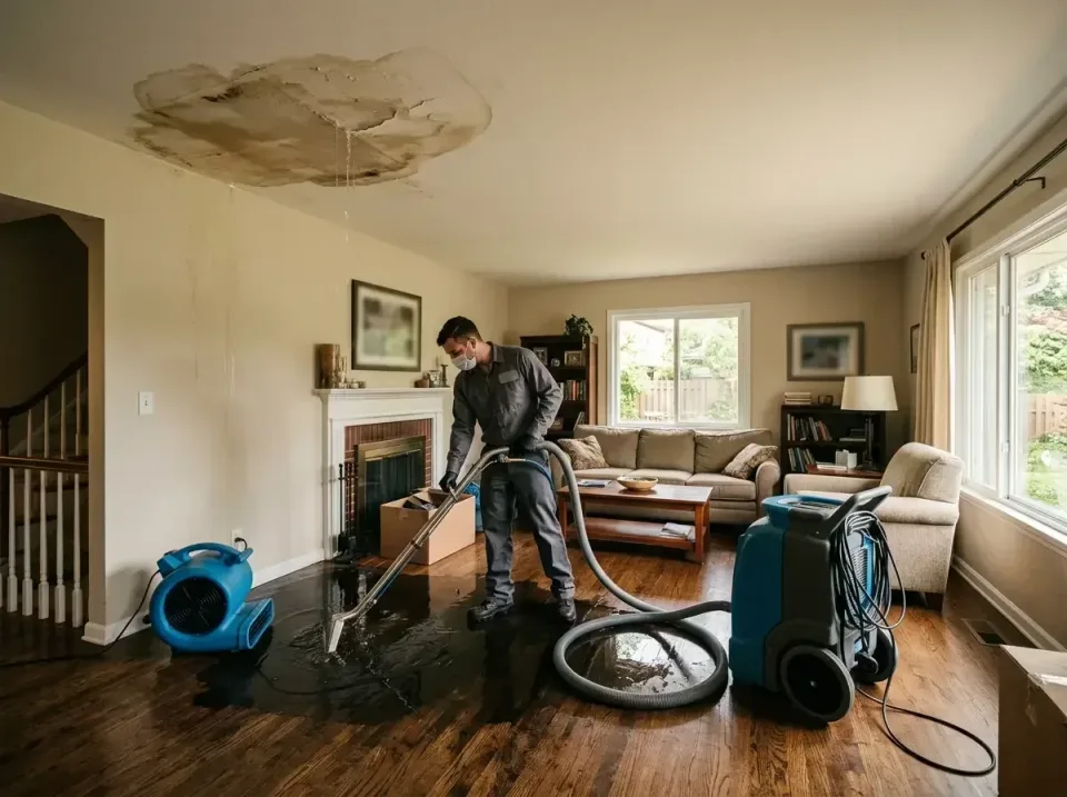 attic-pipe-burst-ceiling-drip-008 — frequently asked questions, Water Damage Restoration & Carpet Care in Jena, LA